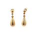 10kt Yellow Gold Teardrop Dangling Earrings 