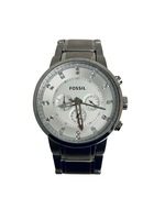 FOSSI Modern Sophisticate Multifunction Stainless Steel Watch