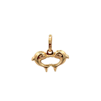 14kt Yellow Gold Dolphin Pendant