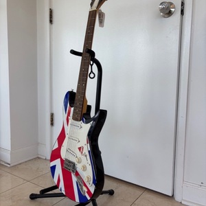 Bass Ale Promotional Electric Guitar featuring a Union Jack
