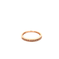 10kt Rose Gold .15ct tw Diamond Band