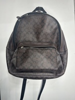 Coach Charles Leather Monogram Backpack