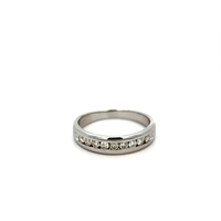 14kt White Gold .50ct tw Diamond Channel Set Band Ring