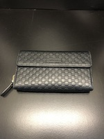 Gucci  Micro Guccissima 17 Bi Fold Wallet - Pre-Owned 