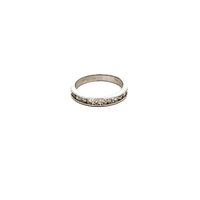 14kt White Gold .60ct tw Diamond Band Ring