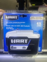 HART 20 Volts 6.0Ah Lithium-Ion Battery (Charger Not Included) (HPB05)