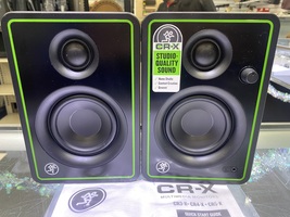 2 Mackie CR3-X 3" 50w Creative Reference Multimedia Studio Monitors Speakers