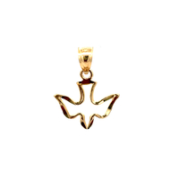 14kt Yellow Gold Dove Pendant