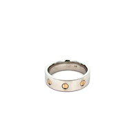 14kt Two Tone Band Ring 