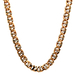 10kt Two Tone 23" 7mm Link Chain 