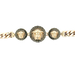 10kt Yellow Gold 7" Medusa Bracelet