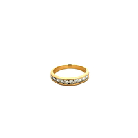 14kt Yellow Gold .50ct tw Diamond Band Ring