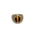 14kt Yellow Gold Green Stone Ring