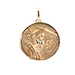 10kt Yellow Gold Angel Circle Pendant