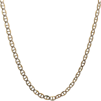 10kt Yellow Gold 16" 3mm Mariner Link Chain