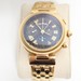 Jacques Lemans 1-1217 Automatic  Chronograph Gold Tone Steel Man's
