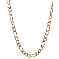 14kt Yellow Gold 24" 5mm Figaro Link Chain