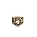  14kt Yellow Gold Light Pink Stone Ring