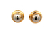 18kt Yellow Gold Stud Earrings