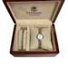 CITIZENS WOMENS ECO DRIVE CRYSTAL MOTHER OF PEARL WATCH