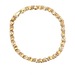 14kt Yellow Gold 7" Heart Bracelet