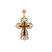 14kt Yellow Gold Crucifix Cross Pendant