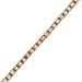 10kt Yellow Gold 9" 7.5mm 4.00ct tw Diamond Bracelet