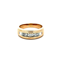 10kt Yellow Gold .50ct tw Diamond Band Ring