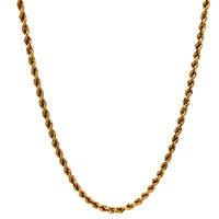 14kt Yellow Gold 20" Rope Chain