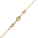 14kt Yellow Gold 7.5" CZ Elephant Heart Bracelet