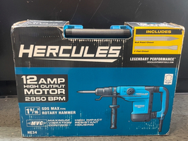 HERCULES HE33 10 Amp High Output Motor Demolition Hammer 