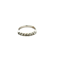 14kt White Gold .50ct tw Diamond Band