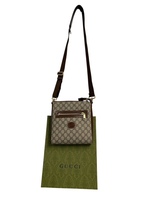 Gucci Interlocking G Shoulder Bag GG Supreme Leather 