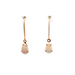 14kt Yellow Gold Opal Dangling Earrings