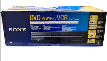 Sony SLV-D380P Progressive Scan Dvd/VCR Combo Player