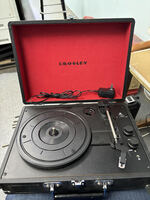 Crosley Cruiser Deluxe Portable 3 Speed Bluetooth Record Player