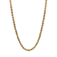 10kt Yellow Gold 26" 4.75mm Rope Chain