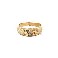  10kt Yellow Gold Diamond Band