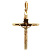 10kt Yellow Gold Crucifix Cross Pendant 