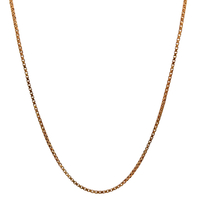 14kt Yellow Gold 21" 1.25mm Box Link Chain