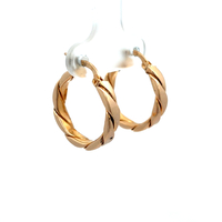 14kt Yellow Gold Hoop Earrings