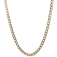 14kt Yellow Gold 21" 5mm Curb Link Chain