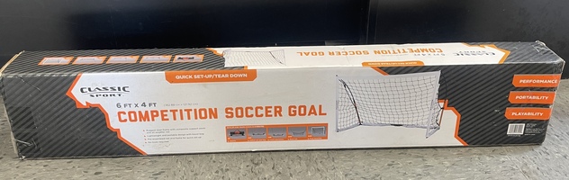 Classic Sport  Sompetition Soccer Goal 6ft x 4ft