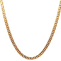 14kt Yellow Gold 24" 4.25mm Mariner Link Chain