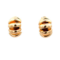 14kt Yellow Gold Fancy Earrings