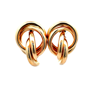 14kt Yellow Gold Fancy Earrings