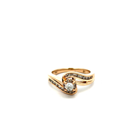 10kt Yellow Gold .35ct tw Diamond Ring