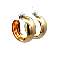 14kt Yellow Gold Hoop Earrings