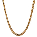 14kt Yellow Gold 22" 4.5mm Hollow Cuban Link Chain 