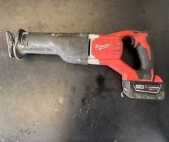 Milwaukee Tool 2621-20 18V Sawzall Reciprocating Saw W/ Battery